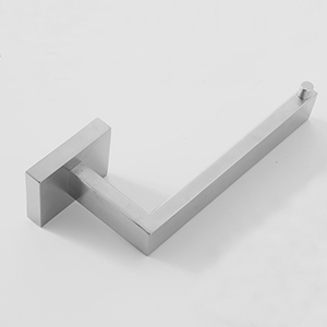 Ensemble d'accessoires de salle de bain mural en acier inoxydable 304, comprenant un porte-serviettes simple, un porte-essuie-tout de cuisine long et une longue barre porte-serviettes - Product Image 3