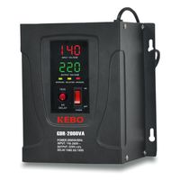 Stabilisateur de tension mural, entrée 140-260V, 2000VA monophasé, pour climatiseur