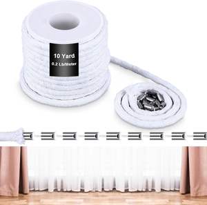 Resistente e robusta catena della <span class=keywords><strong>tenda</strong></span> peso della <span class=keywords><strong>tenda</strong></span> <span class=keywords><strong>con</strong></span> la perfetta vestibilità, accessori per tende fai da te - Product Image 2