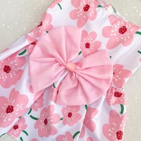 5 stuks groothandel hondenkleding Teddy koelende luxe fruit bloemen huisdier kat hond zomerjurk kleding voor kleine honden