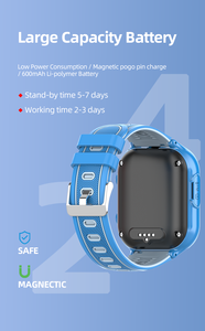 Trẻ Em Mới Nhất Xem Android 14 Bộ Của Năng Động Dials Lbs Với <span class=keywords><strong>GPS</strong></span> Wifi Nhiều Định Vị Chính Xác Thông Minh Đồng Hồ Cho Trẻ Em - Product Image 6