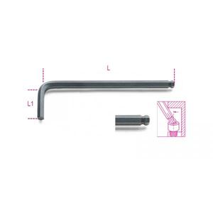 Llaves hexagonales compensadas bruñidas con cabeza esférica BETA - 000960973 (paquete múltiple)-LLAVES ALLEN EAN 8014230847023 - Product Image 1
