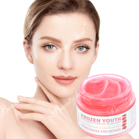 Anti-Veroudering Gezichtscrème Perzik Bosbessen Kiwi Antioxidant Mousse Crème Perzik Elasticiteit Mango Voedende Fruit Gezichtscrème