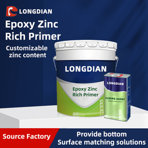 Nhà Máy Bán Buôn Nước Dựa 702 Màu Xám Cầu Tàu Epoxy Kẽm Giàu Sơn Lót 20Kg Chống Gỉ Cho Lớp Phủ Nhựa Và Thuyền Sơn - Product Image 6