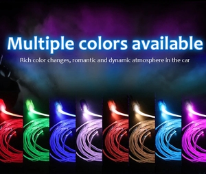 ไฟ LED RGB สำหรับรถยนต์ แถบไฟ LED ตกแต่งภายในรถยนต์ สร้างบรรยากาศ พร้อมควบคุมผ่านแอป - Product Image 4