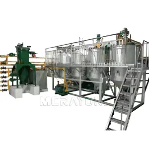 Oil Refinery Equipment 500kg Refinery Sunflower Cooking Oil Edible Oil Refinery Machine