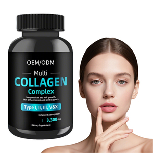 Capsules de collagène à haute dose avec glutathion, antioxydant, éclaircissant pour la peau, blanchissant, anti-âge, <span class=keywords><strong>complément</strong></span> de beauté et de santé - Product Image 1