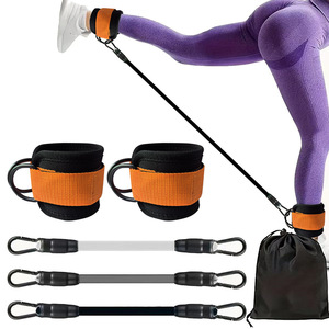 Attrezzature per il Fitness della palestra di casa per mastri di coscia cavi di resistenza fascia fascia per la caviglia tirare la corda per l'allenamento della forza delle gambe - Product Image 3