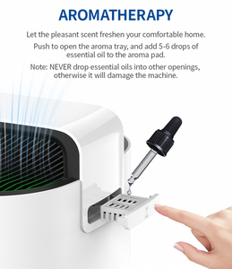 JNUO Household <strong>Air</strong> Purifying Machine LED <strong>Display</strong> Smart <strong>Air</strong> Quality <strong>Monitor</strong> HEPA Home <strong>Air</strong> <strong>Purifier</strong> - Product Image 4