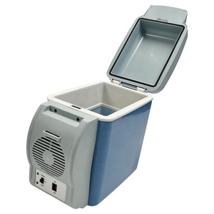 Taşınabilir Mini araba buzdolabı 12V <span class=keywords><strong>7.5L</strong></span> seyahat araç RV tekne kamyon şoförü kamp kayış dondurucu soğutucu isıtıcı buzdolabı - Product Image 3