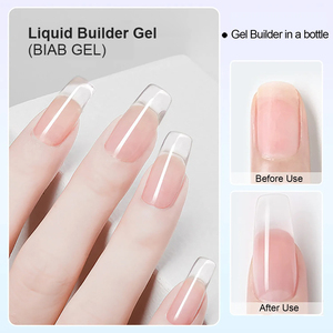 LaissNail เจลสร้างเล็บ 30 สี แบบขวด BIAI ปราศจากสาร HEMA เป็นวีแกน ปลอดสารพิษ เป็นมิตรต่อสิ่งแวดล้อม เจลเหลวสำหรับมืออาชีพและ DIY - Product Image 5