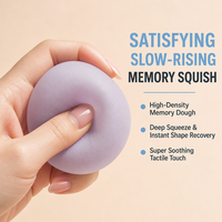 Jouet anti-stress rond et lisse en forme de boule de couleur pastel, cadeau pour enfants et adultes, idéal pour les fêtes et les boutiques de jouets