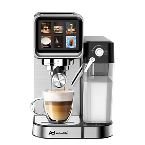 20 Bar <span class=keywords><strong>Espresso</strong></span> <span class=keywords><strong>Pro</strong></span> Kaffeemaschine mit Thermoblock-Heizsystem, Siebträger & Kapselmaschine für verschiedene Kapseln & Kaffeepads - Product Image 2