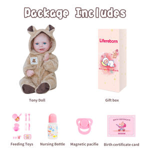 Muñeca <span class=keywords><strong>Reborn</strong></span> Realista Lifereborn de 18 Pulgadas (46 cm), Pintada a Mano, con Ojos Abiertos, Muñeca Bebé <span class=keywords><strong>Reborn</strong></span> para Jugar - Product Image 5