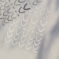 Nouveaux produits 2026 Tomoni : Accessoires de manucure française ultra-fins sans couture en dentelle, moins d'un dollar, jouets DIY