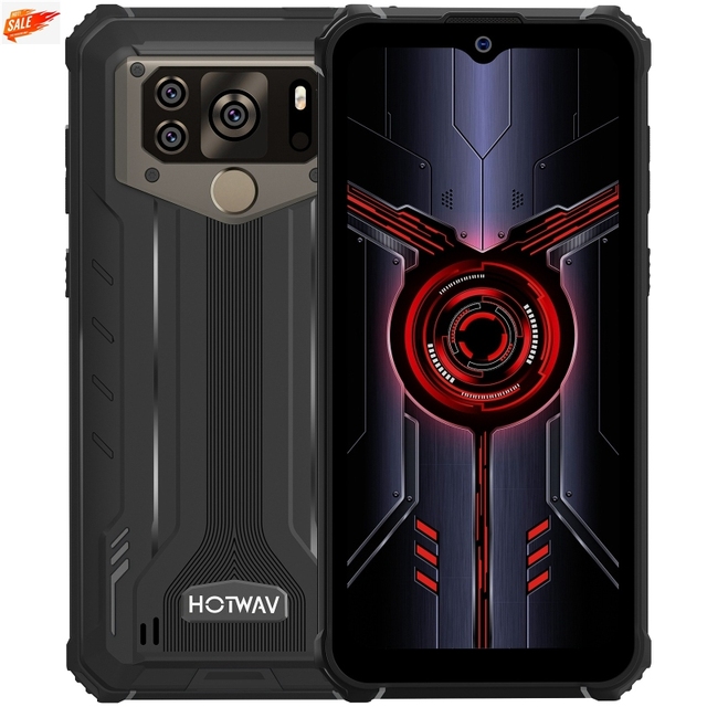 HOTWAV W10 Pro Rugged Phone Unlocked 15000mAh Big Battery 6.53 Inch Android 12 Octa Core NFC 4G Feature Mobile Phone