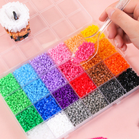 Groothandel 24 Kleuren Educatief DIY Puzzle Knutsel Speelgoed voor Kinderen, 2,6 mm Mini Handgemaakte Spreuk Knutsel Accessoires