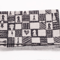 Produits en promotion, logo personnalisé, prix bas, écharpe en soie brossée 100%, plusieurs couleurs au choix, écharpes en soie chaudes pour hommes pour l'hiver