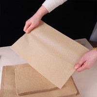 Papier alimentaire absorbant et résistant à la graisse pour frites, burgers, snacks frits, différents plateaux de cuisson et emballages alimentaires