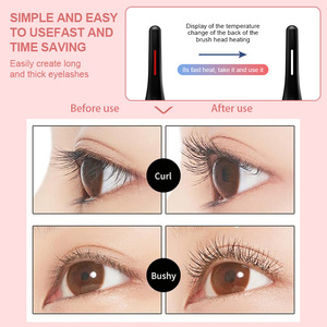 Nouveau 2 en 1 Portable USB Rechargeable Chauffant Recourbe-<span class=keywords><strong>Cils</strong></span> Beauté Maquillage Des Yeux Longue Durée Électrique Mini Curling Lash Clip - Product Image 3