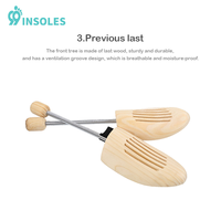 Extenseur de chaussures en bois pour femmes et hommes, semelle intérieure réglable, 99