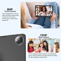 Tablet de 11 Pulgadas con Doble SIM, Android 14, Procesador MTK6769 Octacore, 12G+256GB, 1920X1200FHD, 7000MAH, 2 en 1, Teclado, Laptop, Tablet para Juegos