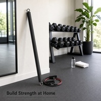Barre de Pilates 6 tubes de haute qualité avec bandes de résistance 20-40 LBS pour le yoga et l'entraînement à domicile – Vente en gros