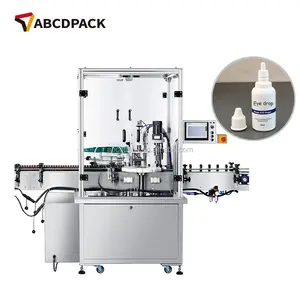 Factory Price Liquid Filling Machines Essential Oil Vial Bottle Filler Automatic Filling And Capping Machine Line