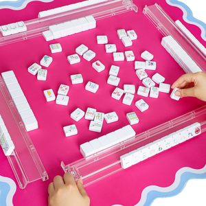 Tuiles de Mahjong Américaines Sculptées en Mélamine à Quatre Couches, Modernes et Personnalisées, Vente Chaude en Gros pour Jeux d'Échecs - Product Image 3