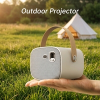 Projecteur extérieur WOWOTO M8 DLP 1080P portable avec batterie intégrée, système d'exploitation Android, compatible 3D, 300 lumens ANSI / WiFi, 2 Go de RAM