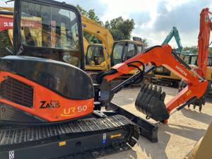 Precio más bajo Venta caliente <span class=keywords><strong>Hitachi</strong></span> 50U excavadora usada 90% nuevo Japón hizo ZX50u Mini 5 toneladas excavadora garantía de calidad <span class=keywords><strong>Hitachi</strong></span> 50 - Product Image 3