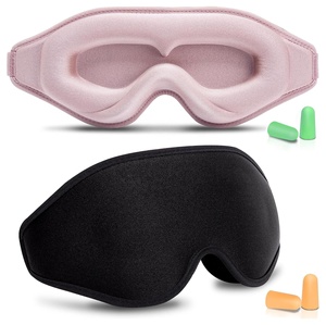 Antifaz 3D Ajustable <span class=keywords><strong>con</strong></span> Correa, Suave y Opaco, para Extensiones <span class=keywords><strong>de</strong></span> <span class=keywords><strong>Pestañas</strong></span> Postizas, para Hombres y Mujeres, para Yoga, Viajes y Dormir - Suministro OEM - Product Image 1