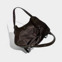Sacs seau fourre-tout de couleur kaki pour femmes en faux daim au design de luxe avec poignée courte et longue sangle Sac à main seau à bandoulière pour femmes