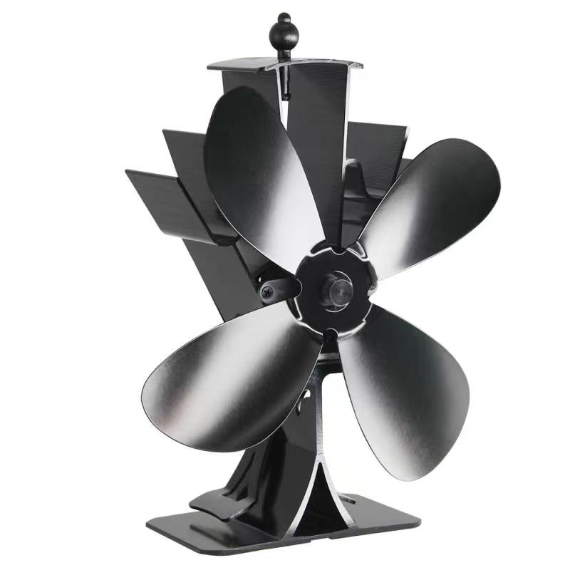 Хит продаж, эко-вентилятор, зимняя комнатная кемпинговая плита с 2-5 лезвиями, вытяжной нагревательный Верхний вентилятор, детали для дровяного камина