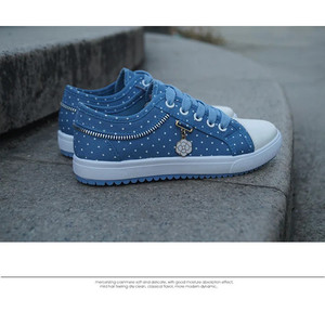 Scarpe di tela di grandi dimensioni piatte Casual da donna nuove - Product Image 2