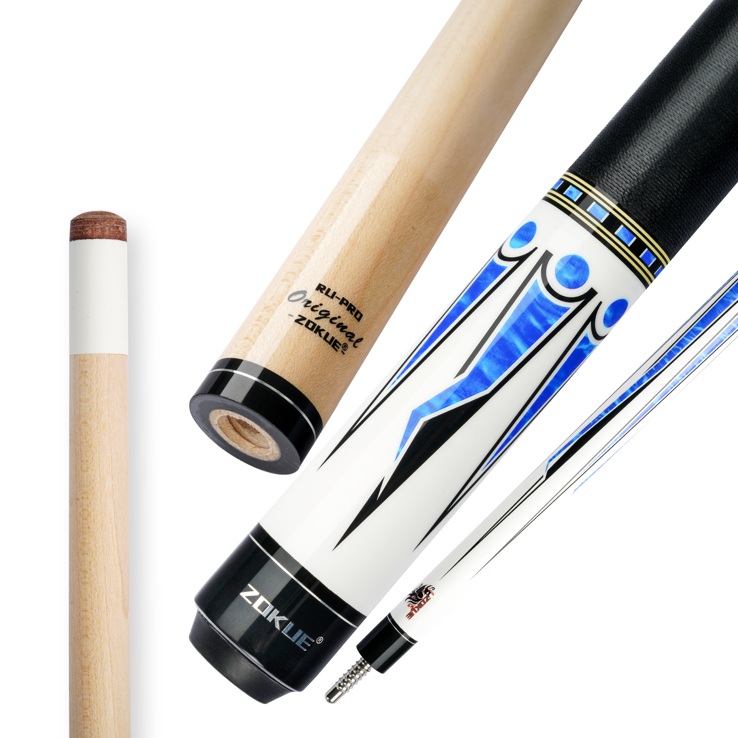 ZOKUE Pool Cue - Precision and Durability for Tall Players