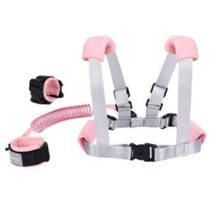 Arnés DE SEGURIDAD antipérdida para niños, correa para caminar para niños, gemelos con mochila, bloqueo de seguridad, suministros para bebés - Product Image 1