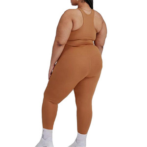 Fornitori di <span class=keywords><strong>Abbigliamento</strong></span> Sportivo Plus Size: Reggiseni Sportivi e Leggings, Produttori di <span class=keywords><strong>Abbigliamento</strong></span> <span class=keywords><strong>Fitness</strong></span> per <span class=keywords><strong>Donna</strong></span>, Set Yoga Plus Size per Donne - Product Image 4