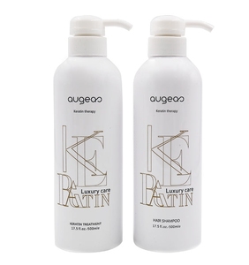 Tratamiento Capilar Profesional de Queratina Brasileña para Cabello Dañado y con Puntos Blancos, con Colágeno y Proteínas, Marca Privada de Fábrica - Product Image 1