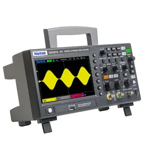 Hantek DSO2D10 2 canales 100MHz 1GSa/S osciloscopio de almacenamiento Digital con generador de señal 1CH AWG