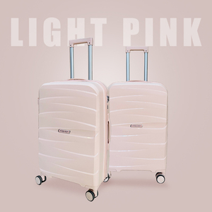Ensemble de bagages en polyester écologique à coque rigide en PP, style moderne classique minimaliste de luxe, imperméable, avec 4 roues et serrure à combinaison, grand format - Product Image 2