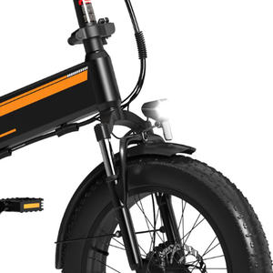 Vélo électrique pliable en alliage d'aluminium à 7 vitesses, super léger et portable, avec absorption des chocs, vente en gros, moteur de moyeu arrière 15AH - Product Image 3