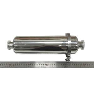Carcasa de filtro de aire de acero inoxidable de 20 10 5 2.5 pulgadas con abrazadera triple y cartucho plisado de PTFE - Product Image 4