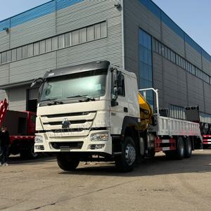 Grúa Articulada Montada en Camión Howo 6x4 de 340 hp, 10 Toneladas/12 Toneladas/16 Toneladas, Grúa Hidráulica de 16 Toneladas - Product Image 2