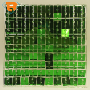 Paneles de Pared Brillantes, Fondo de Lentejuelas Verdes para Fotos, Decoración para Cumpleaños, Bodas, Compromisos y Aniversarios - Product Image 3