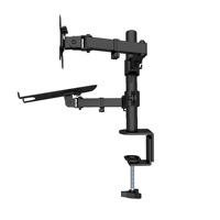 Support de moniteur d'ordinateur portable multifonctionnel support d'affichage à double écran support de clavier d'ordinateur combinaison rotative universelle