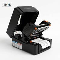 Impresora Industrial de Etiquetas de Transferencia Térmica 203DPI con Cabezal Duradero Compatible con Todas las Cintas de Código de Barras de Plástico para Etiquetas Impermeables