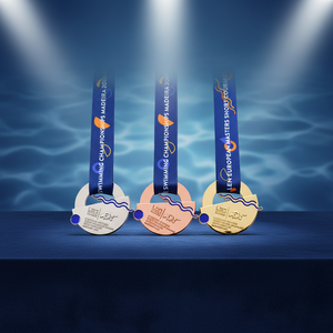 Medallas Metálicas 2D y 3D con Logotipo Personalizado, Diseño Más Reciente de 2026, Bajo MOQ, Medallas Metálicas Personalizadas para Triatlón, Carrera, Natación y Ciclismo - Product Image 1