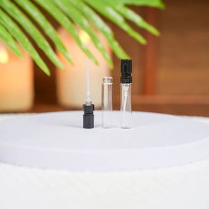 1.5ml, 2ml, 2.5ml French Bayonet Transparent Spray <b>Bottle</b> Mini Portable <b>Sample</b> <b>Perfume</b> Dispensing <b>Bottle</b> - Product Image 2