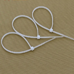 สายรัดเคเบิลไนลอน YDSL ขนาด 4x200 มม. 500 ชิ้น สีขาว แบบล็อคตัวเอง สำหรับรัดสายไฟ - Product Image 2